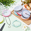 1 Group 10 Colors Round Polyester Elastic Cord EC-SC0001-01-4