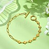 304 Stainless Steel Link  Bracelets BJEW-JB13891-1