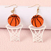 Printed Acrylic Dangle Earrings FS-WG14A31-01-4