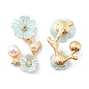 Zinc Alloy Cabochons FIND-C035-01G-05-1