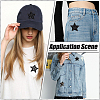 8Pcs 4 Styles Star Cloth Sew on Patches DIY-FG0010-23-5