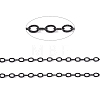 304 Stainless Steel Textured Cable Chains CHS-H007-05EB-1