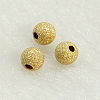 Yellow Gold Filled Textured Beads KK-G155-3mm-2-1
