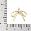 Brass Pave Clear Cubic Zirconia Pendants KK-Z061-20G-01-3