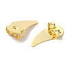 Brass Studs Earrings Findings FIND-Z039-01B-G-2