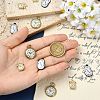 12Pcs 3 Styles Tibetan Style Alloy Pendants FIND-CJ0005-77-4