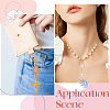 30Pcs 6 Colors Religion Alloy Enamel Virgin Mary Connector Charms FIND-SC0024-26-6