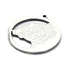 Non-Tarnish 201 Stainless Steel Pendants LS-STAS-R118-04P-2