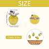 10Pcs Apple Gemstone Charm Pendant Crystal Quartz Healing Natural Stone Pendants Pink Silver Buckle for Jewelry Necklace Earring Making Crafts JX525D-2