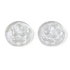 Spray Painted Transparent Resin Cabochons CRES-S302-64-A01-4