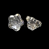 Electroplate Transparent Glass Beads GLAA-T025-81A-02-2