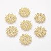 Brass Vintage Filigree Findings LS-KK-B554-G-1