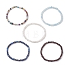 Natural Mixed Gemstone Beaded Stretch Bracelets for Women BJEW-JB13335-2