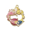 Alloy Enamel Pendants LS-ENAM-S021-01G-D-1