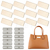 12Pcs Rectangle Alloy Blank Name Tags FIND-PH0062-04KCG-1