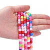 Handmade Polymer Clay Bead Strands CLAY-ZX006-01K-6