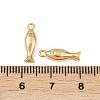 Ocean Theme Brass Micro Pave Cubic Zirconia Pendants KK-F902-08A-G-3