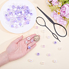 60Pcs 2 Colors Opaque Acrylic Beads DIY-PA0002-19A-3