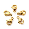 Polished 316 Surgical Stainless Steel Lobster Claw Clasps X-STAS-R072-13A-G-1