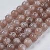 Natural Sunstone Beads Strands G-J157-10mm-07-2