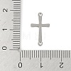 Non-Tarnish 201 Stainless Steel Connector Charms STAS-C108-56P-3