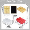 12Pcs 3 Styles Cardboard Necklace Boxes CBOX-PH0001-12-2