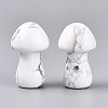 Natural Howlite Mushroom Display Decorations G-Q602-03R-1