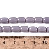 Opaque Glass Beads Strands GLAA-T028-14P-A04-4
