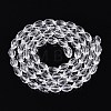 Transparent Glass Beads Strands GLAA-N071-01A-A01-2