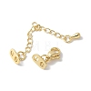 Brass Chain Extender KK-F893-16G-2