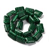 Synthetic Malachite Beads Strands G-T047-B13-01-3