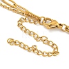 304 Stainless Steel Bowknot Pendant Necklaces LS-NJEW-L182-001G-02-7