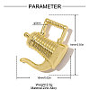 Zinc Alloy Pendants AL-OY001-31G-2