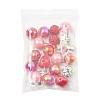 DIY Acrylic and Pave Disco Ball Beads Findings Kits DIY-FS0010-56A-7