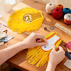 Polyester Tassel Epaulettes AJEW-WH0481-519B-01-3