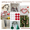 600Pcs 2 Colors Dyed Natural Wood Beads WOOD-SC0002-37A-7