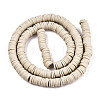 Handmade Polymer Clay Beads Strands LS-CLAY-R089-6mm-115-2