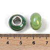 Opaque Resin European Beads RESI-C059-01H-3