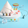 64Pcs 16 Style Imitation Juice Draft Beer Resin Pendants CRES-PJ0001-02-7