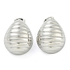 Non-Tarnish 304 Stainless Steel Stud Earrings for Women EJEW-S227-43P-1