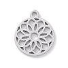 Non-Tarnish 304 Stainless Steel Charms STAS-K286-01E-P-1