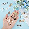 10 Sets 10 Style Alloy Enamel Adjustment Waist Tightener Buckle Buttons FIND-FH0005-37-4