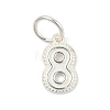 Number Series 925 Sterling Silver Charms LS-STER-Q002-01I-1