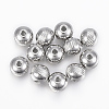Tarnish Resistant 304 Stainless Steel Beads STAS-G154-36-8mm-1