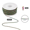 5M Ion Plating(IP) Rainbow Color 304 Stainless Steel Ball Chains STAS-SZ0002-22B-7