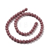 Grade A Natural Rhodonite Beads Strands G-E571-23A-3