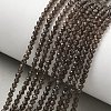 Natural Smoky Quartz Beads Strands G-Z164-B01-2.5mm-1