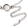 Non-Tarnish 304 Stainless Steel Bracelet Making SA-CBAFBB7-01P-A-3