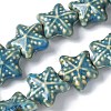 Ocean Series Handmade Porcelain Beads X1-PORC-R002-05-05-1