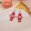 Valentine's Day Acrylic Dangle Earrings FS-WGA423C-10-1
